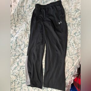 Under Armour Boy's Black Athletic Pants